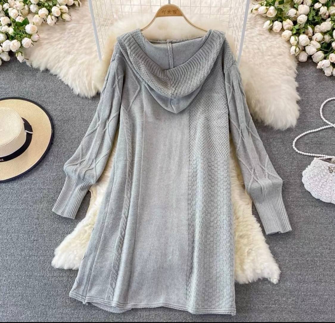 مانتو بافت زنانه کد 419276