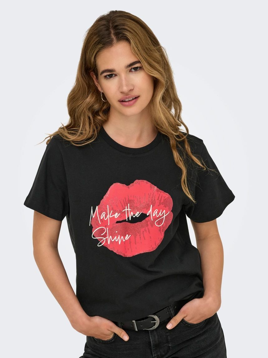 تی شرت زنانه 30395 کد 2 مارک JDY