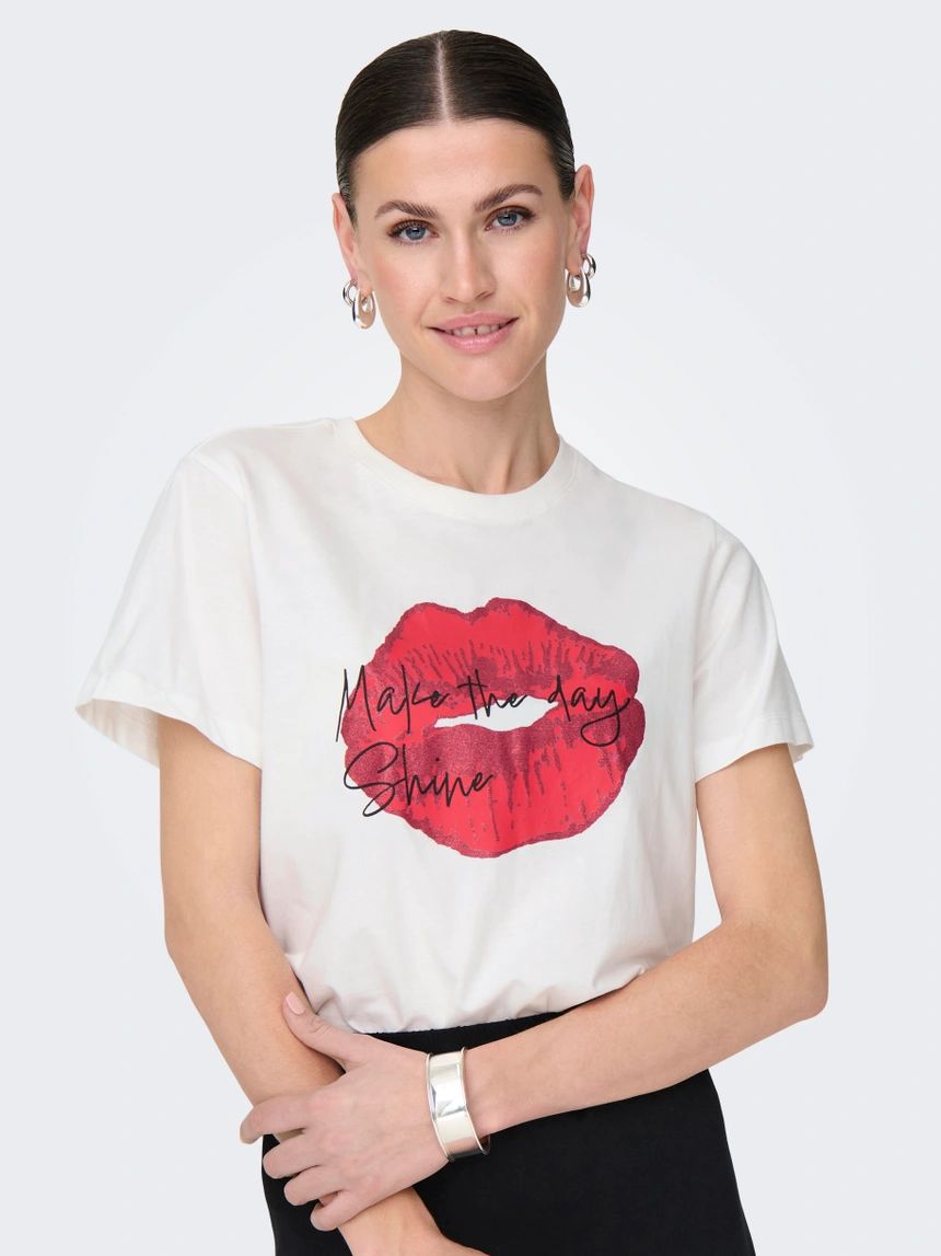 تی شرت زنانه 30395 کد 2 مارک JDY