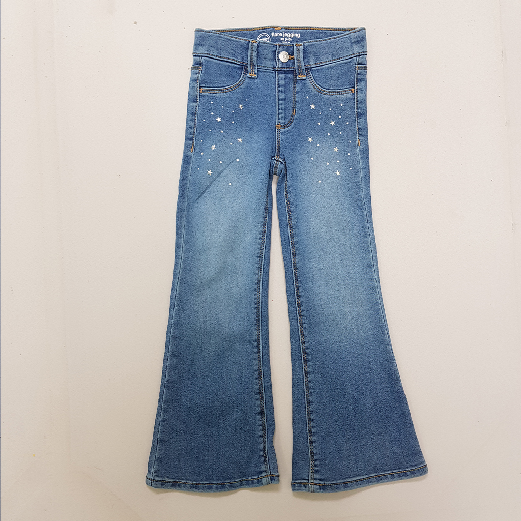 شلوار جینز دخترانه 30621 سایز 4 تا 18 سال مارک Wonder Nation