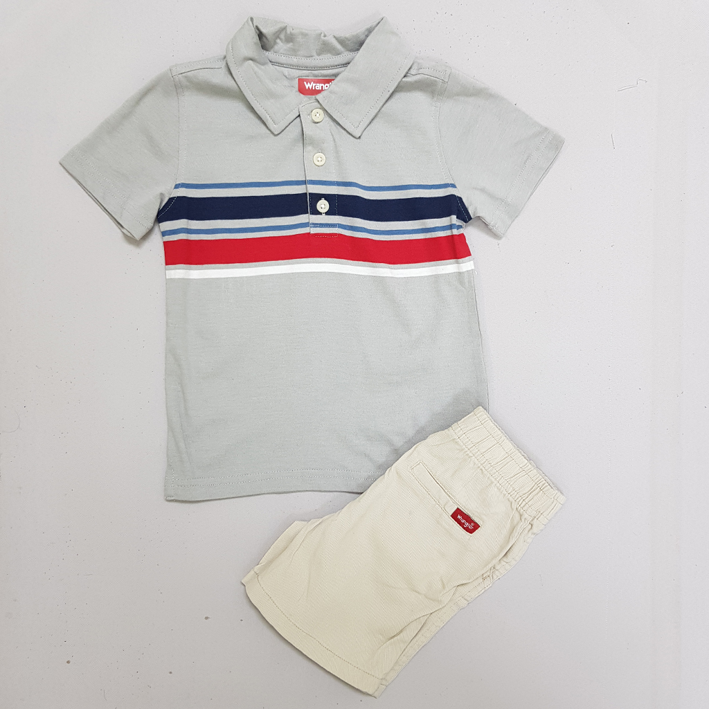 ست پسرانه 30639 سایز 12 ماه تا 6 سال کد 1 مارک Wrangler   *