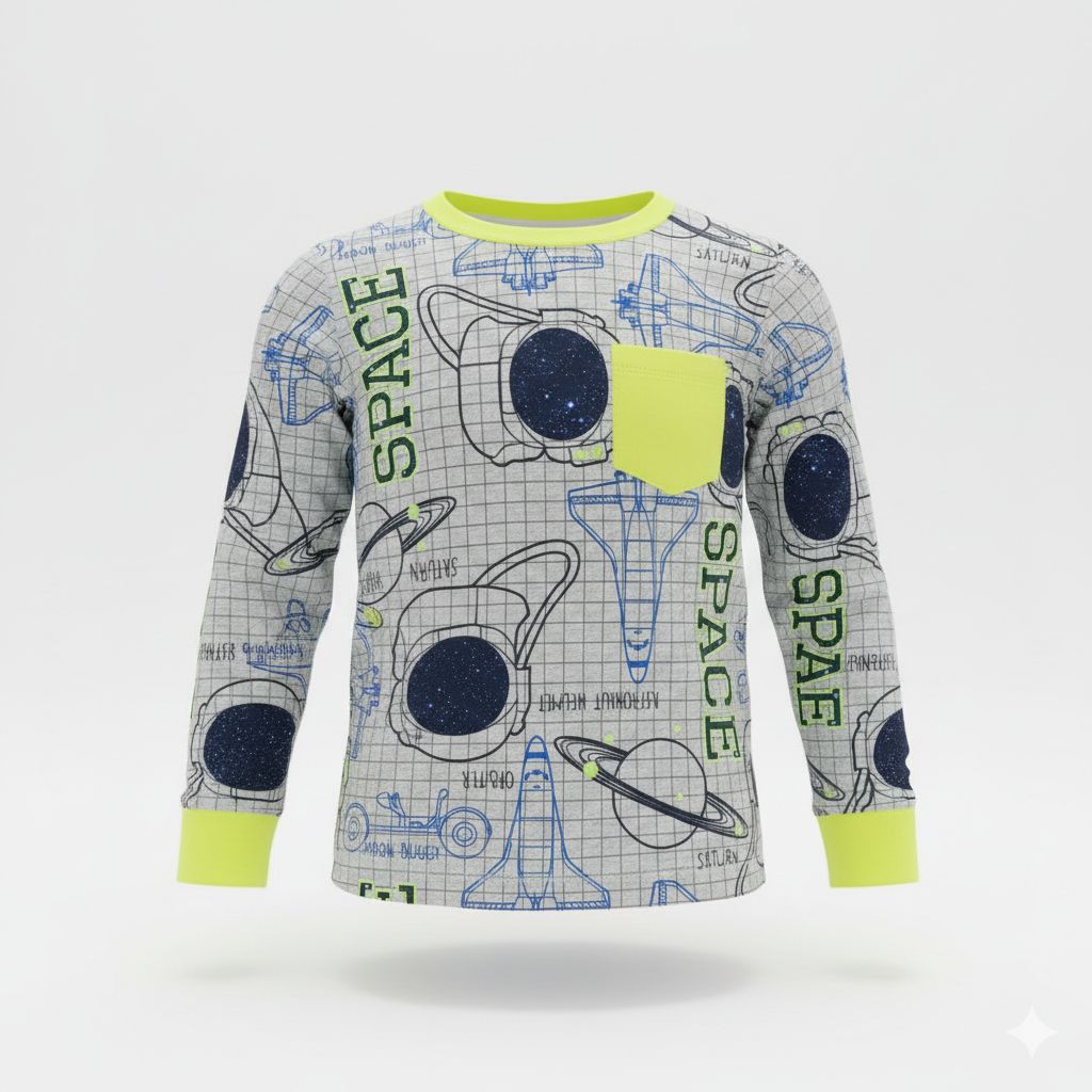 بلوز پسرانه 28460 سایز 2 تا 10 سال کد 22