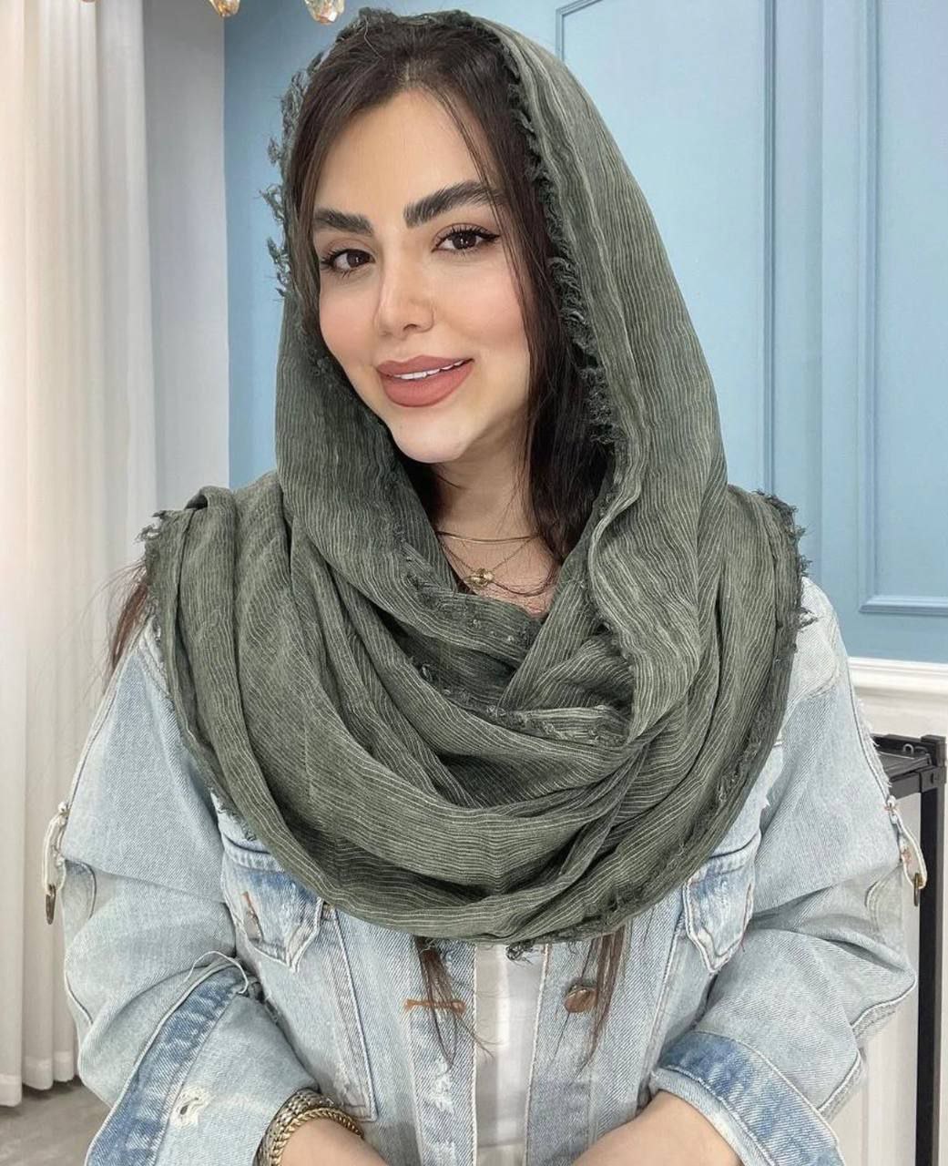 شال دوریش کبریتی زنانه کد 419286