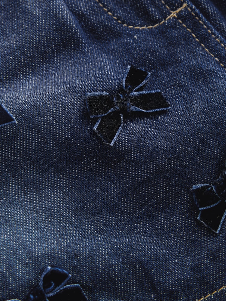 شلوارک جینز دخترانه 30454 سایز 6 ماه تا 7 سال مارک NEXT