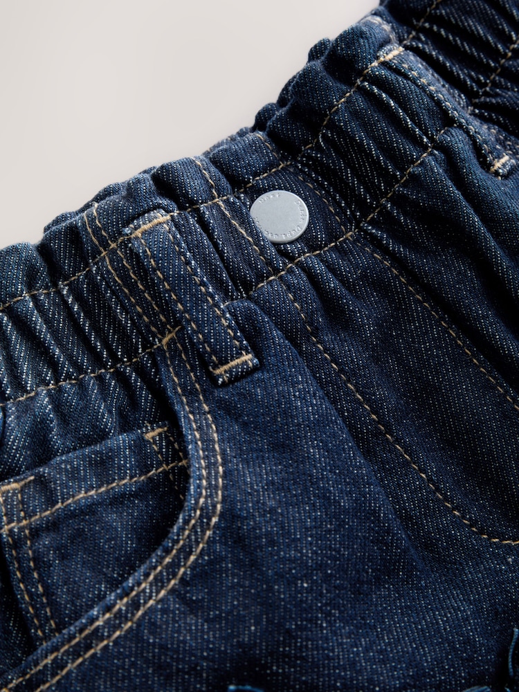 شلوارک جینز دخترانه 30454 سایز 6 ماه تا 7 سال مارک NEXT