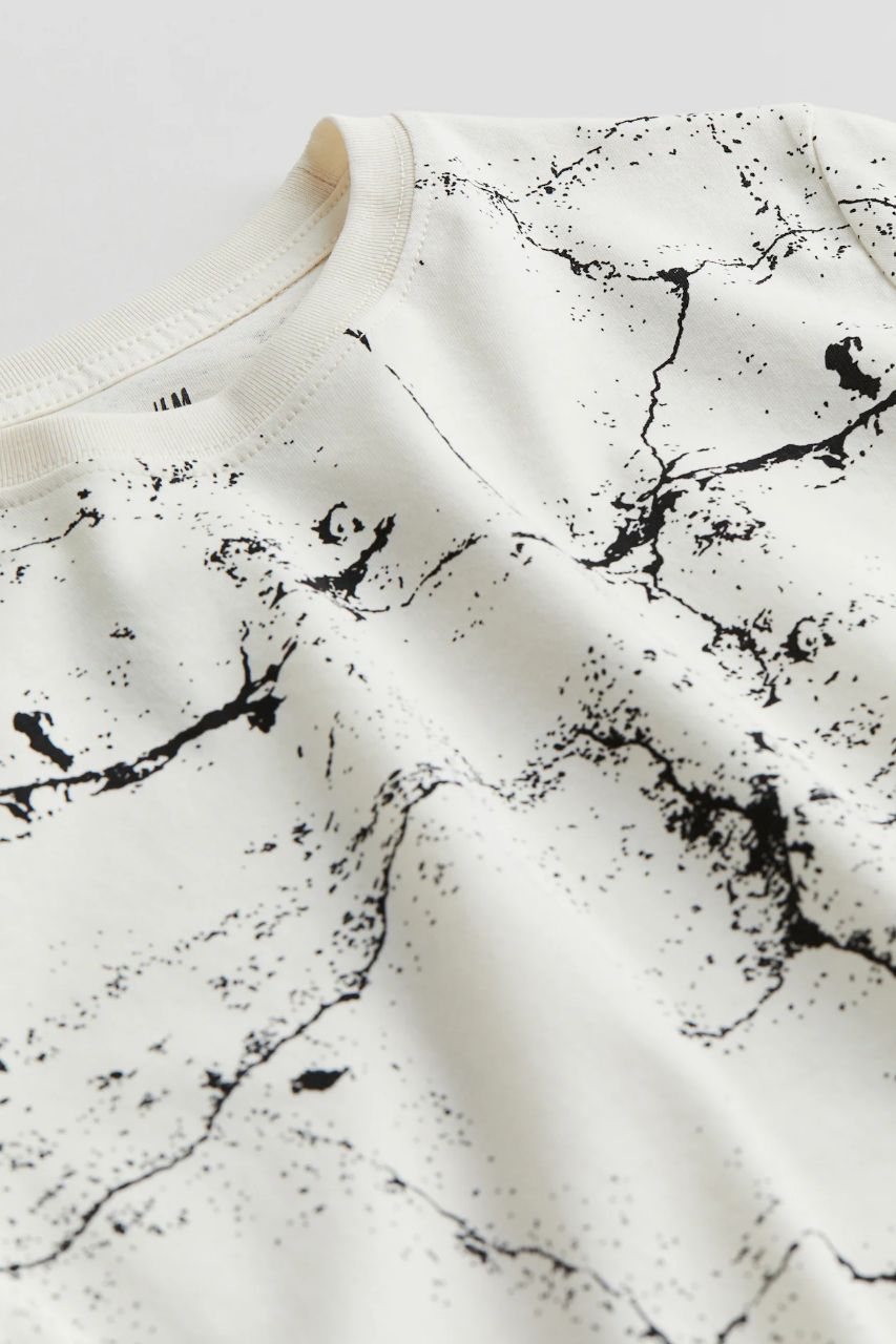 تی شرت پسرانه 30555 سایز 9 تا 15 سال مارک H&M