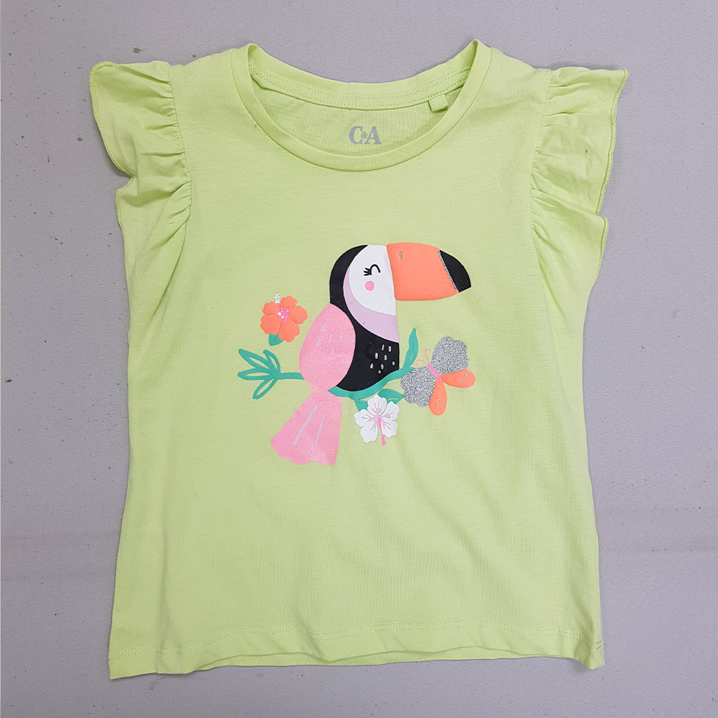 تی شرت دخترانه 30578 سایز 2 تا 10 سال مارک C&A