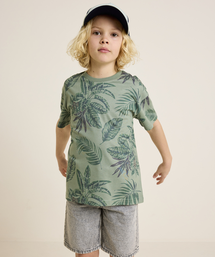 تی شرت پسرانه 30567 سایز 3 تا 12 سال مارک Tapea Loeil