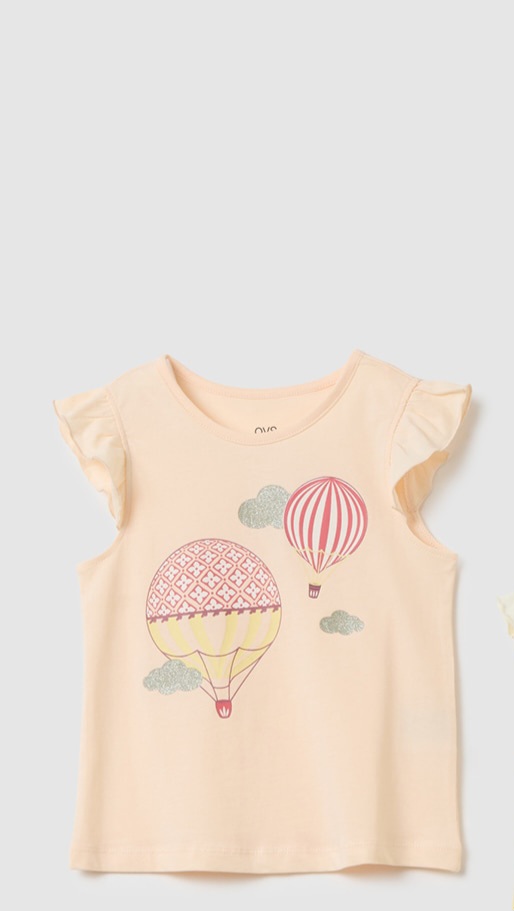 تاپ دخترانه 30561 سایز 3 تا 10 سال  مارک OVS