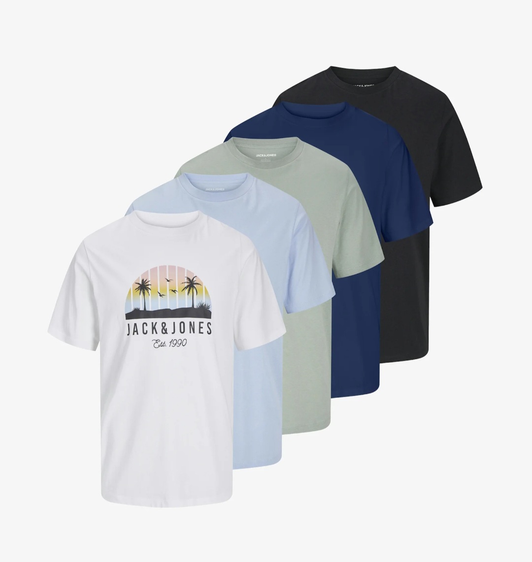 تی شرت مردانه 30394 کد 1 مارک Jack&Jones