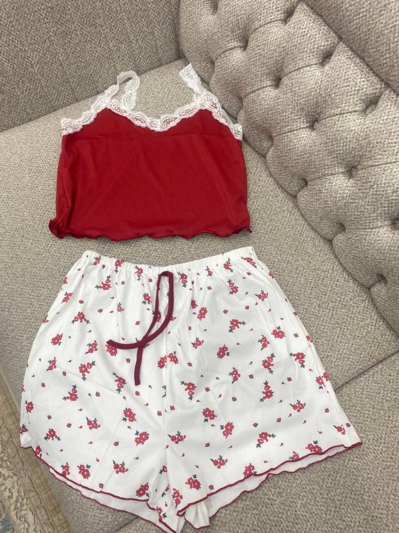 ست تاپ شورتک زنانه کد 419289