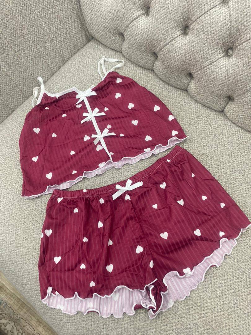 ست تاپ شورتک زنانه کد 419295