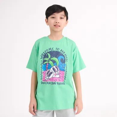 تی شرت پسرانه 30590 سایز 9 تا 15 سال کد 1 مارک COOL CLUB