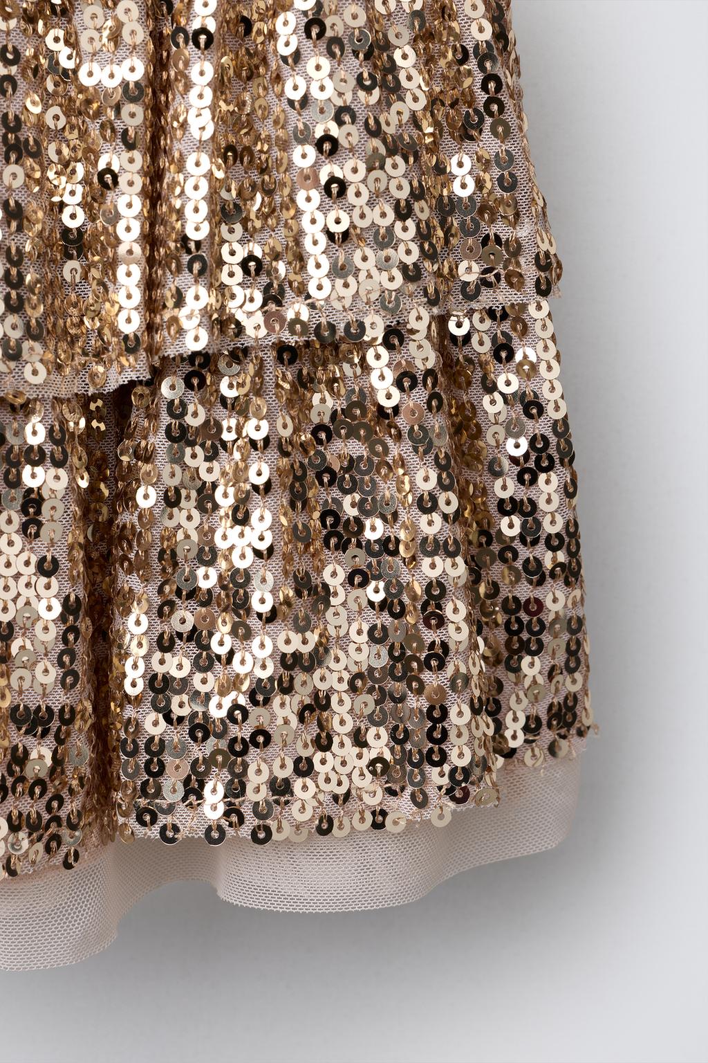 دامن دخترانه 30477 سایز 6 تا 14 سال مارک ZARA