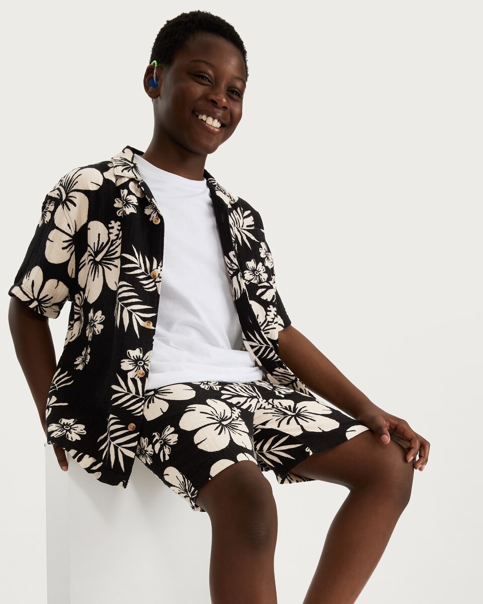 شلوارک پسرانه 30451 سایز 7 تا 15 سال مارک F&F