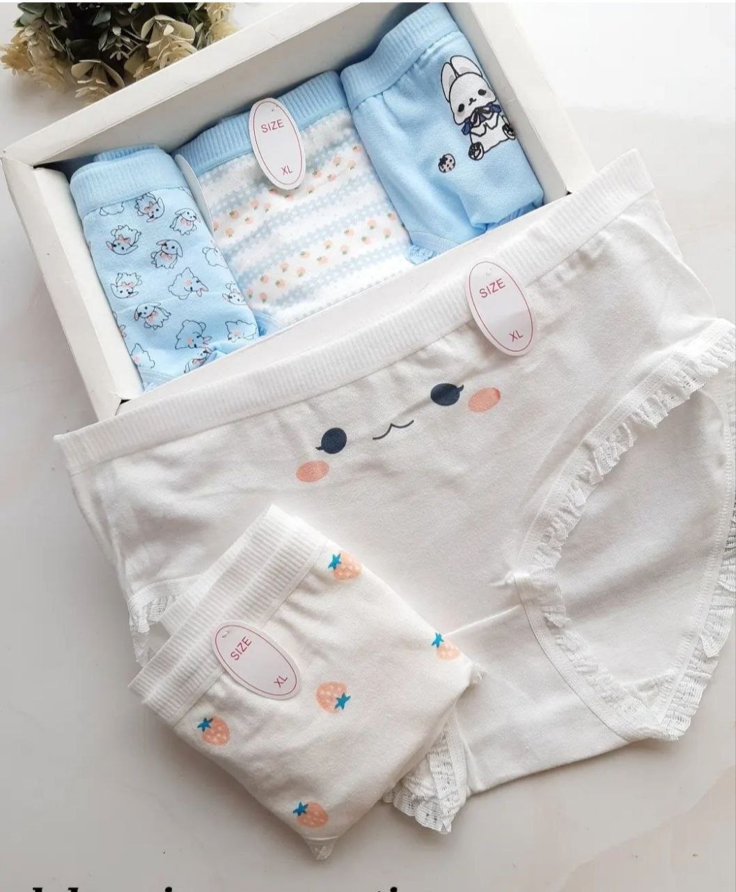 شورت عروسکی 12 عددی تمام نخ دخترانه کد 419313