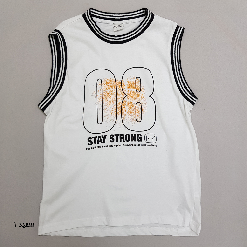 تاپ پسرانه 30511 سایز 6 تا 14 سال کد 2 مارک LC WAIKIKI