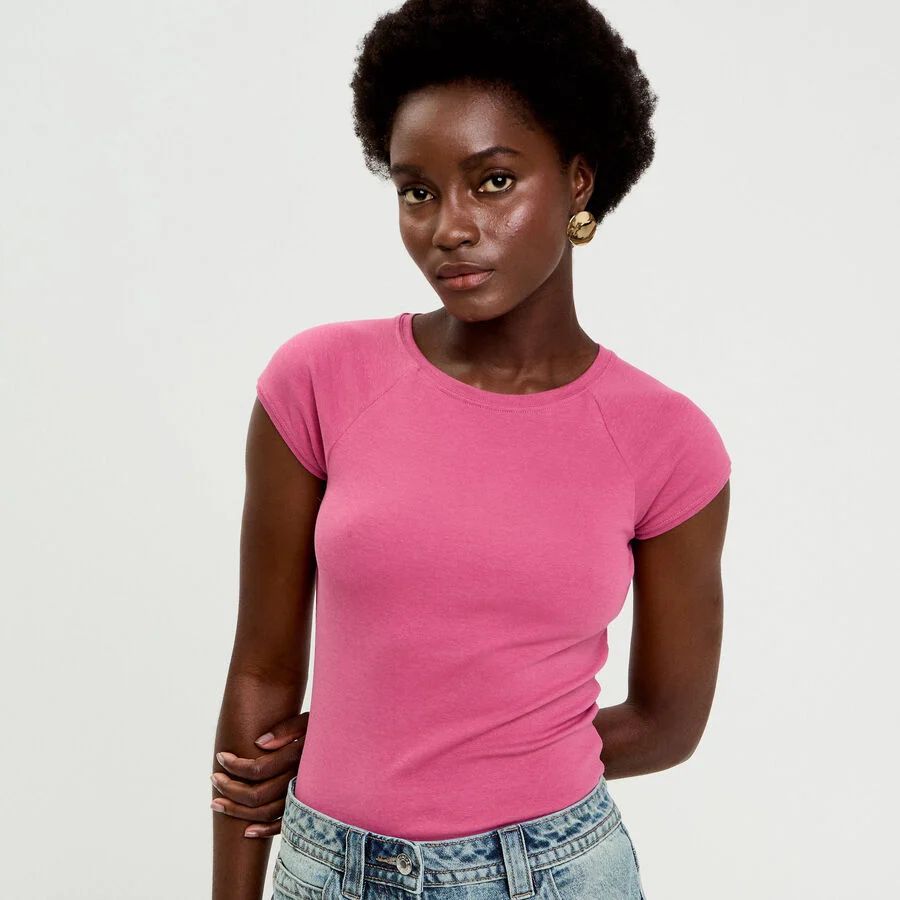 تی شرت زنانه 30393 مارک Cache Cache   *