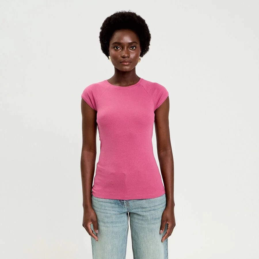 تی شرت زنانه 30393 مارک Cache Cache   *