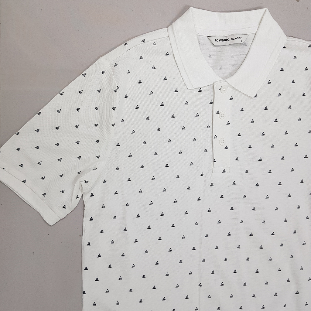 تی شرت یقه دار مردانه 30374 کد 1 مارک LC WAIKIKI   *