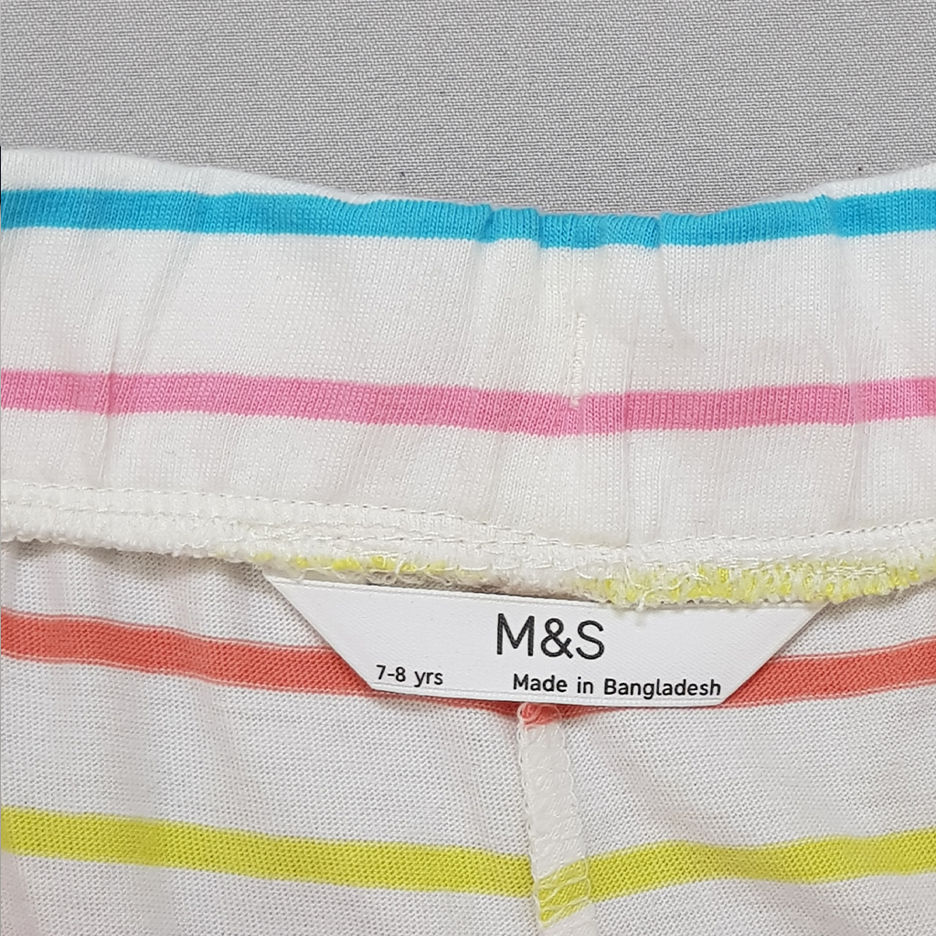 شلوار راحتی دخترانه 30486 سایز 7 تا 15 سال مارک M&S