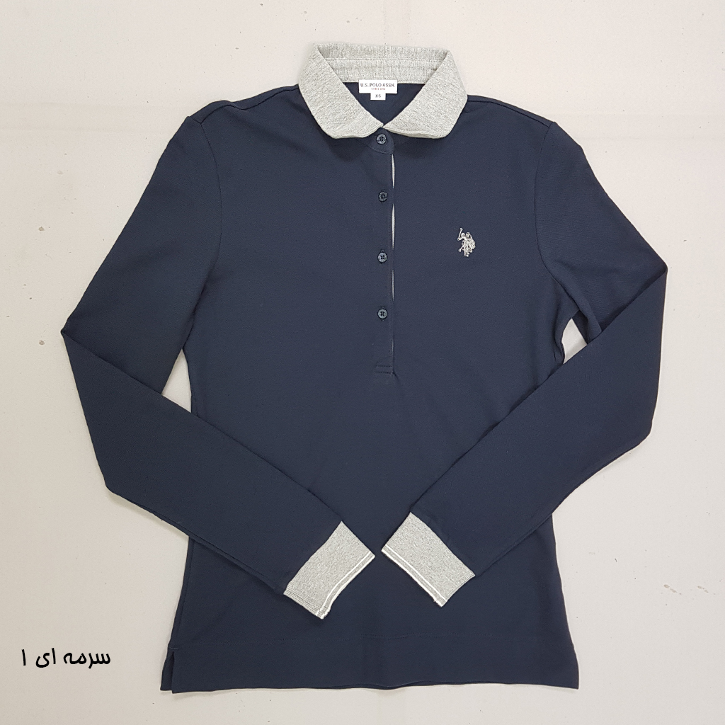بلوز یقه دار زنانه 30385 مارک US POLO ASSN